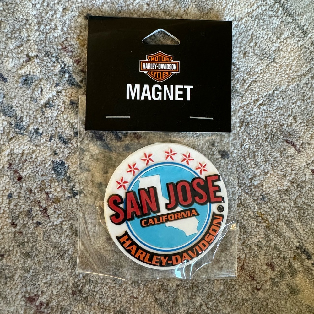 New! Harley-Davidson custom magnet